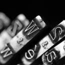 Teclas de máquina de escribir